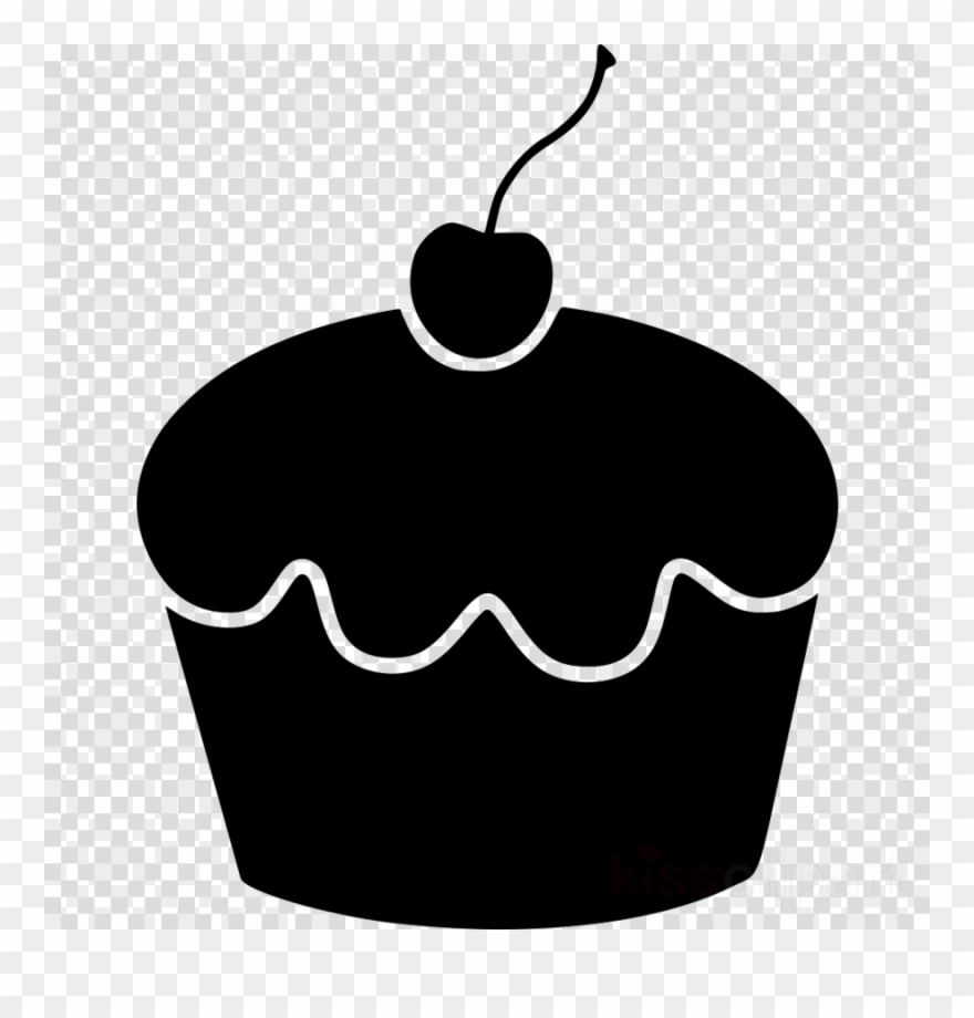 Cupcake With Candle Svg Clipart Cupcake American Muffins - Logo Da Gucci Dream League Soccer - Png Download