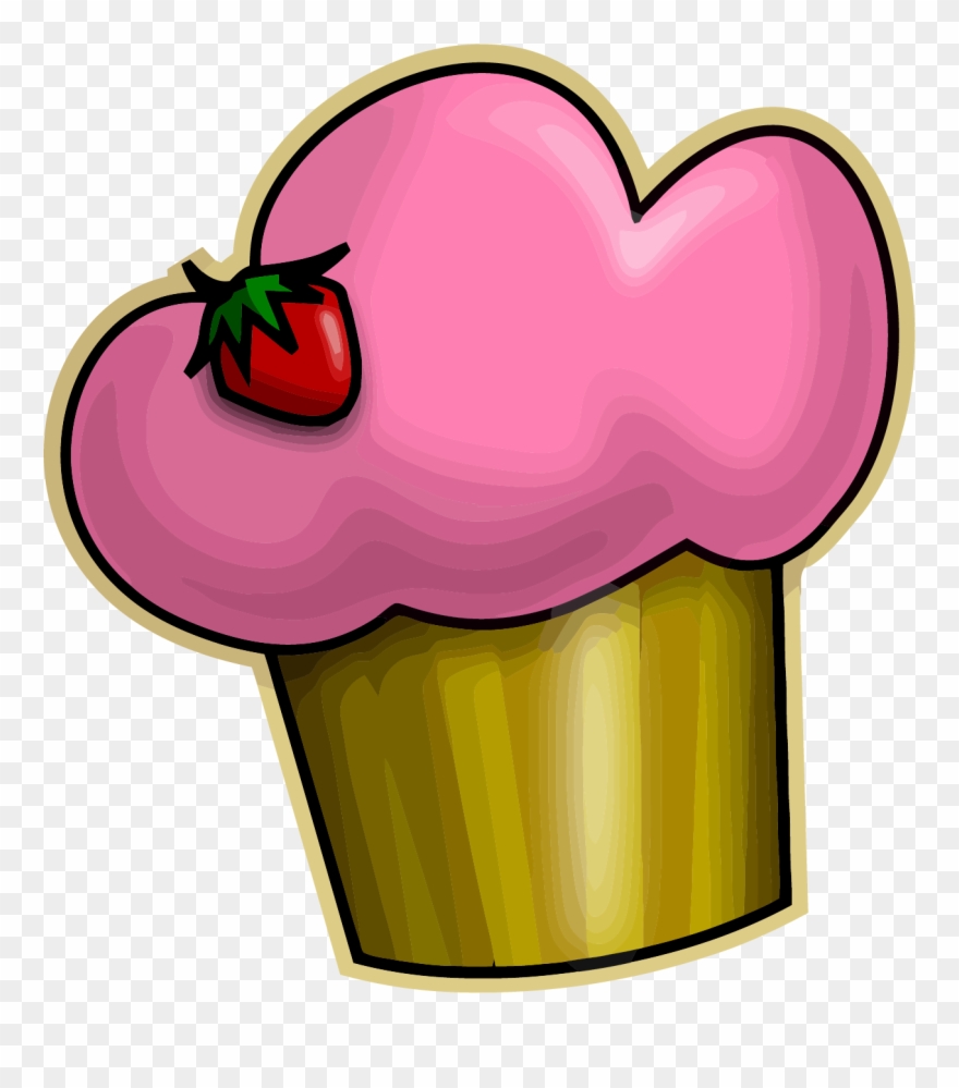 Cupcakes Clipart Green - صورة كب كيك كرتون - Png Download