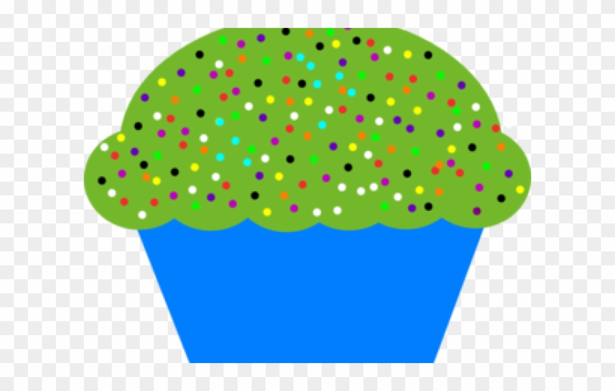 Cupcake Clipart Blue - Clip Art - Png Download