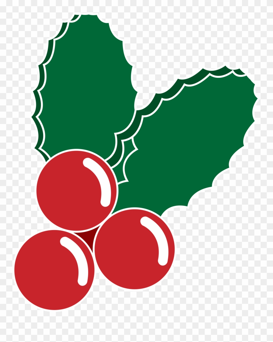 Holly Berry Clipart 10, Buy Clip Art - Navidad Vector Png Transparent Png