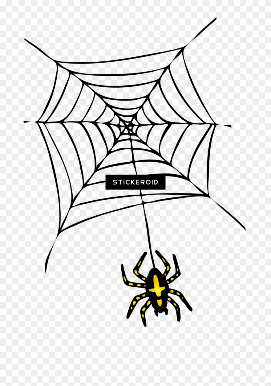 Halloween Spider - Halloween Clipart No Background - Png Download