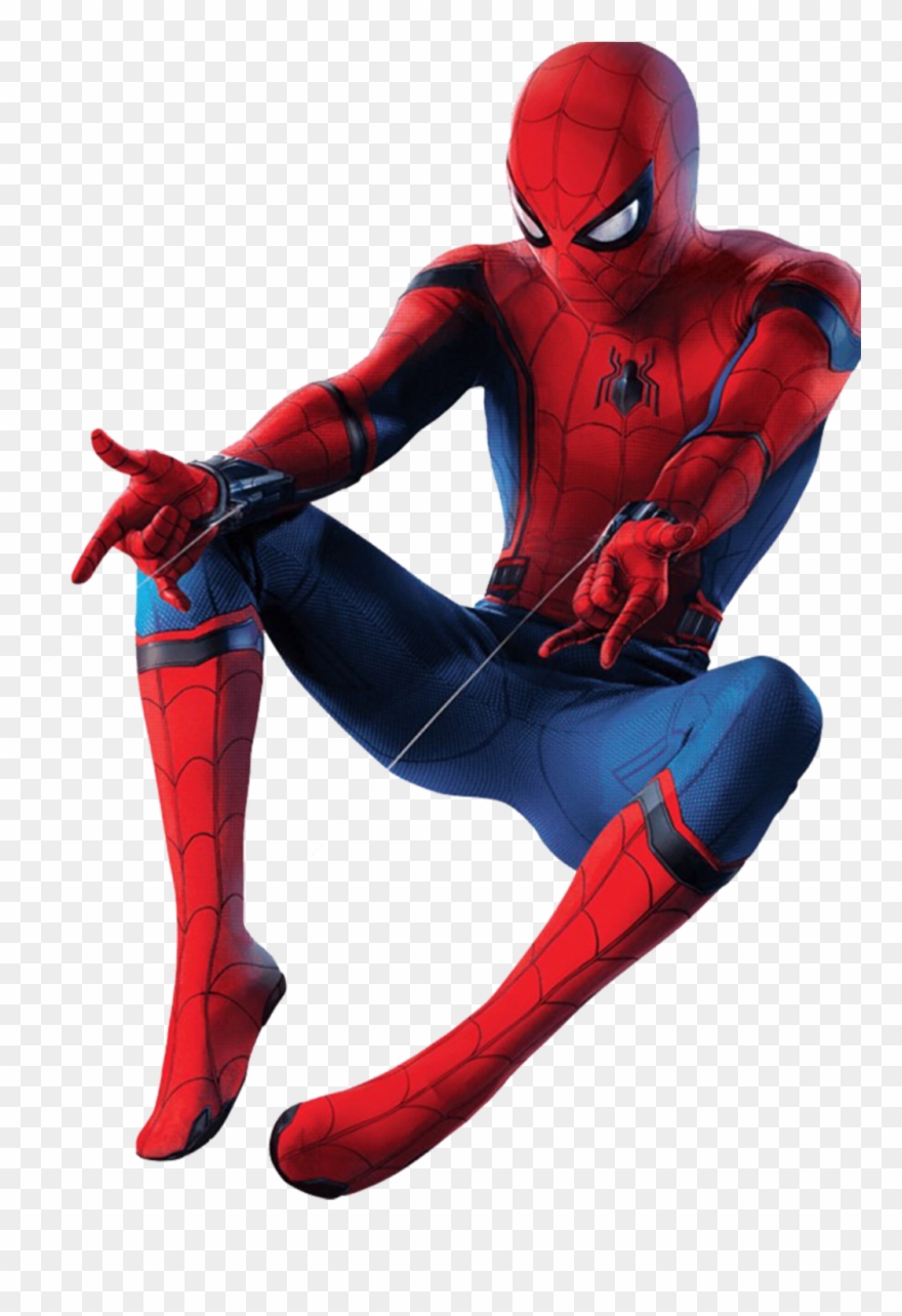 Spider Man Clipart Cobweb - Spiderman Homecoming Spiderman Pose - Png Download