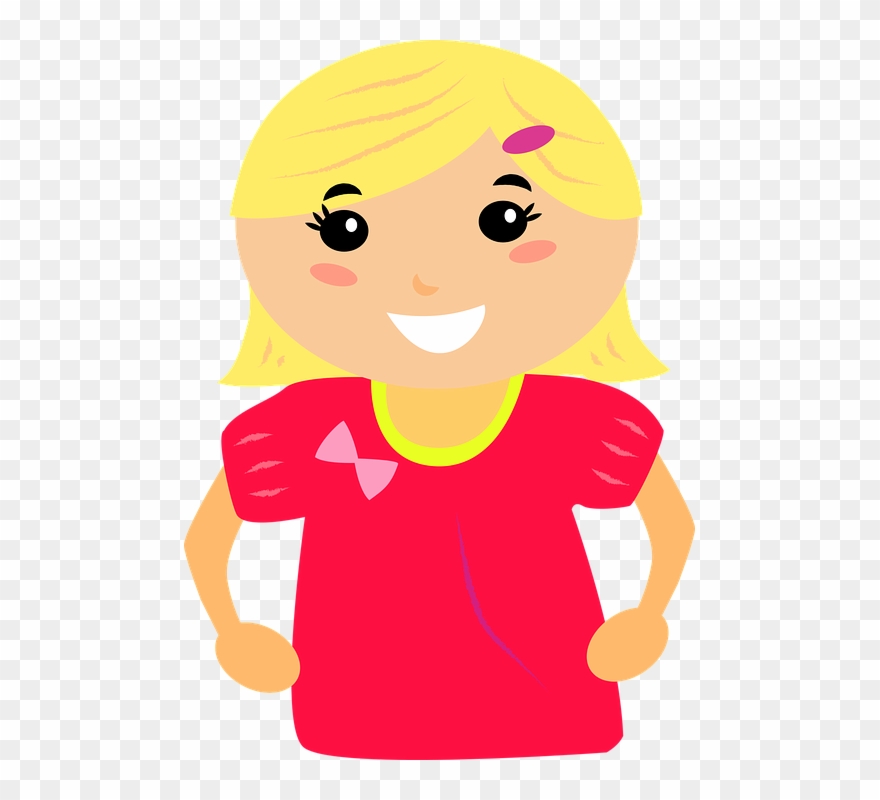 Minion Abc Cliparts 4, Buy Clip Art - Девушка Для Детей - Png Download