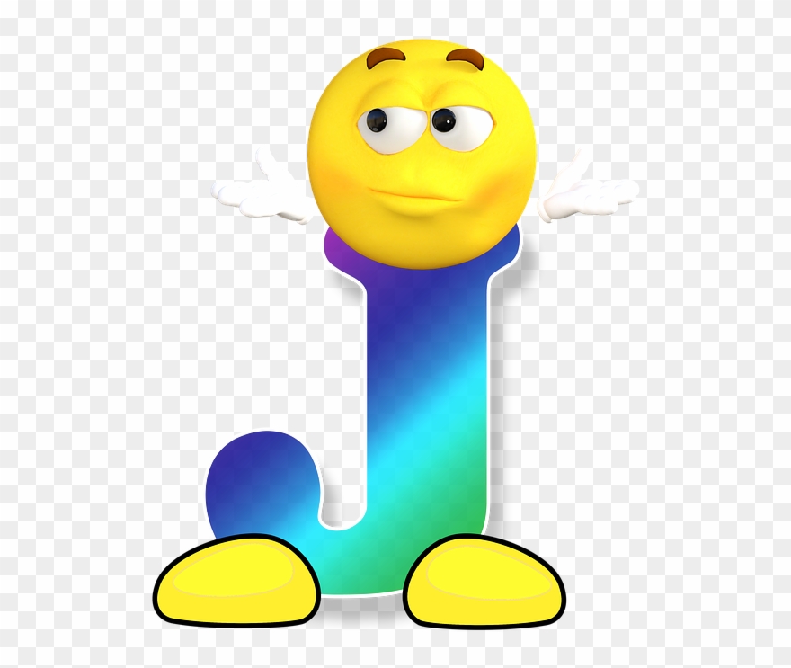 Cute Abc Cliparts 12, Buy Clip Art - Emoticons Letters - Png Download