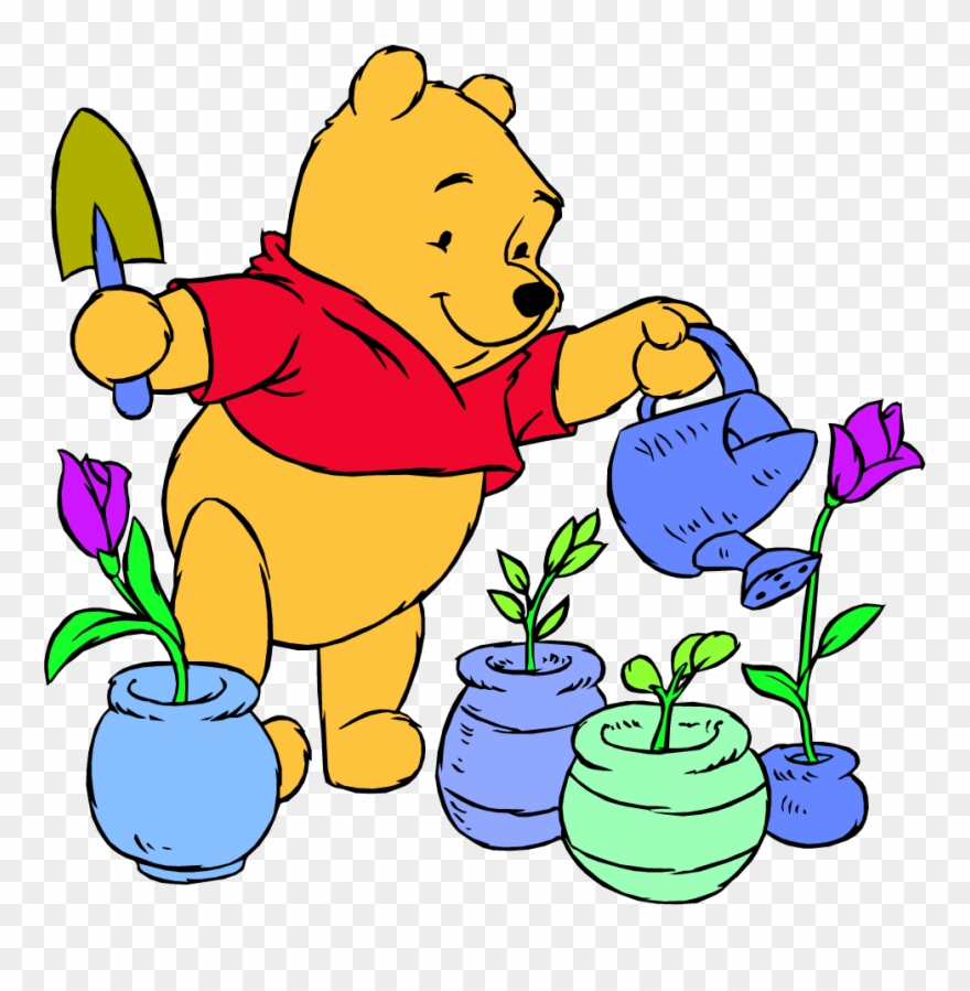Bulls Clipart Carabao Free Collection Download And - Winnie The Pooh Spring - Png Download