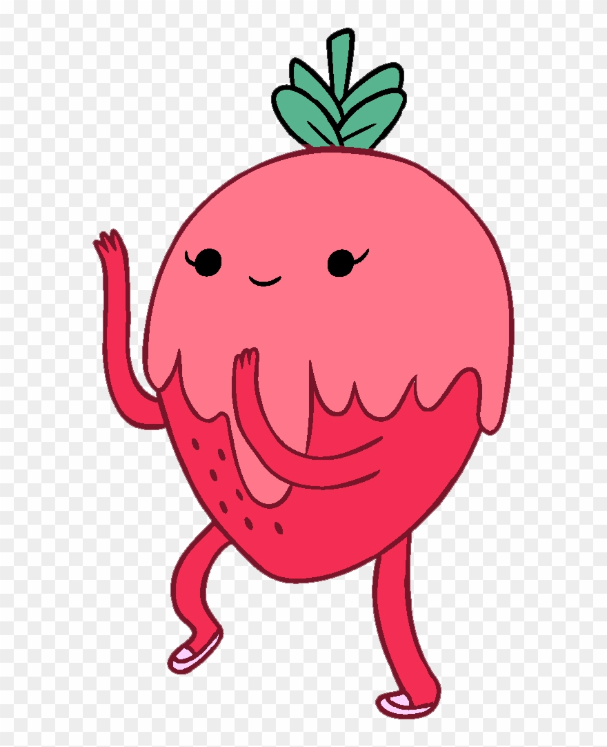 Candy Person 2 - Adventure Time Strawberry Clipart