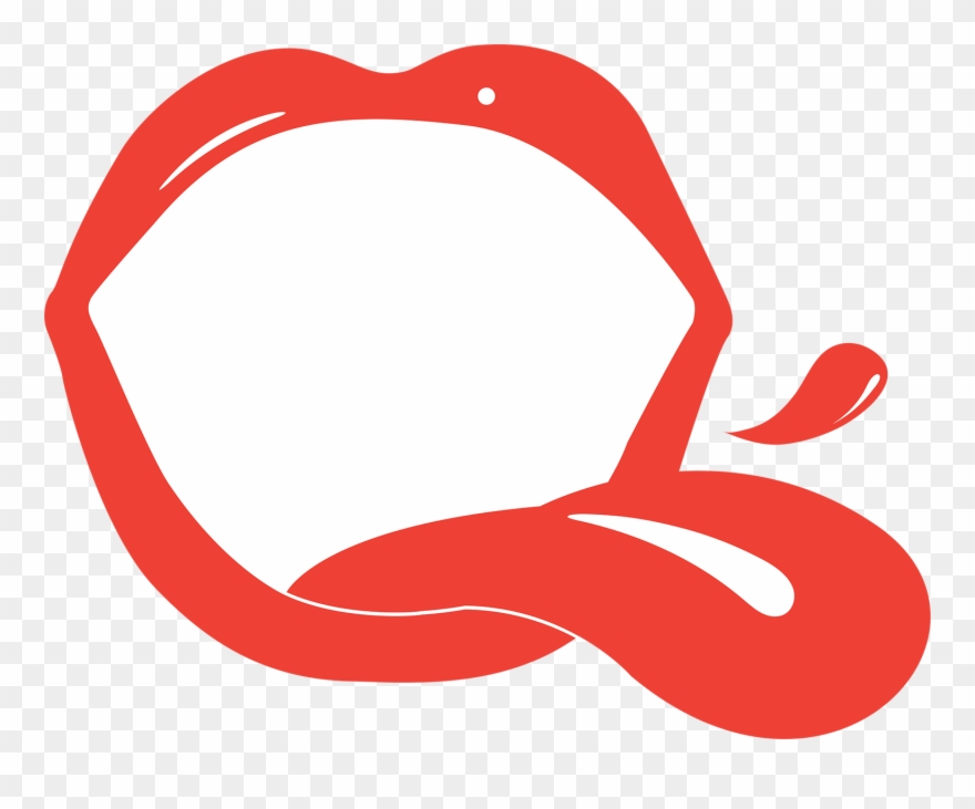 嘴巴卡通手绘图标元素 - รูป ปาก แซ่ บ ๆ การ์ตูน Clipart