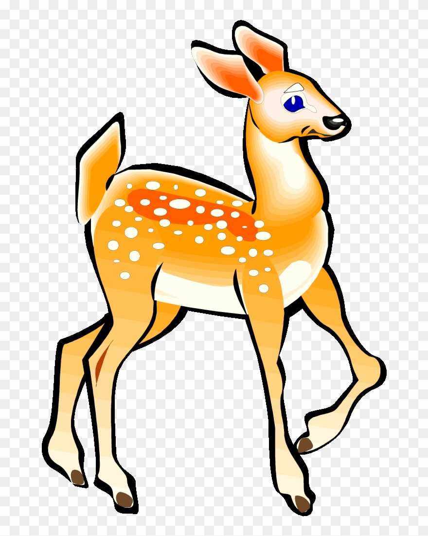 Free Deer Clipart Clipart Clipart - Animated Images Of Deer - Png Download