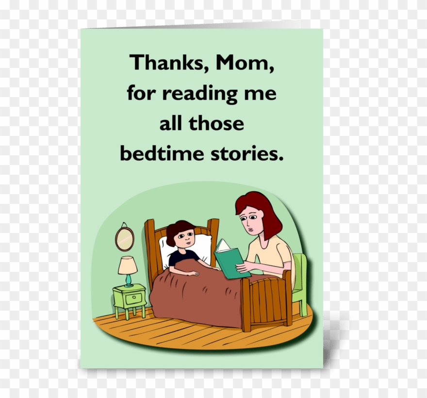 Bedtime Stories Greeting Card - Paperblanks Clipart