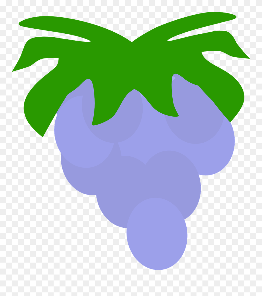 19086-fruit Owocostan A Single Piece Of Fruit Nature - Grape Clipart