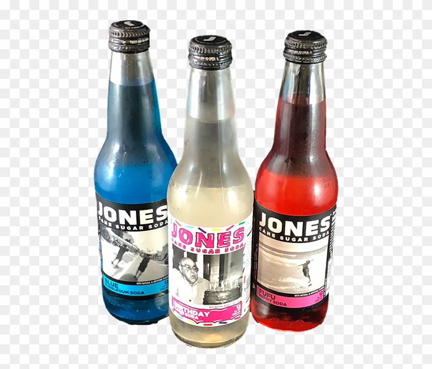 Self Serve Frozen Yogurt & Toppings Fill It Or Mix - Jones Cream Soda - 12 Fl Oz Bottle Clipart