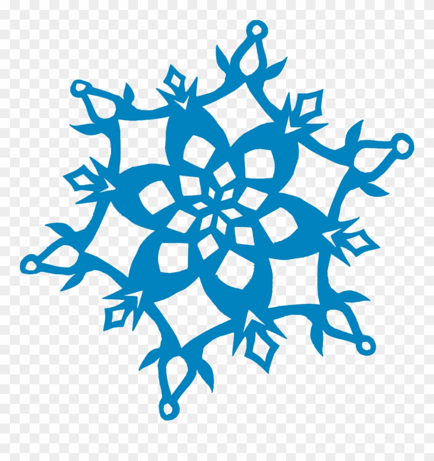 Shrinky Dink Snowflake Earrings Vector Royalty Free - Clip Art - Png Download
