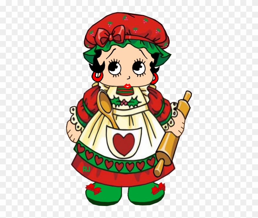 Baking Cookies - Christmas Day Clipart