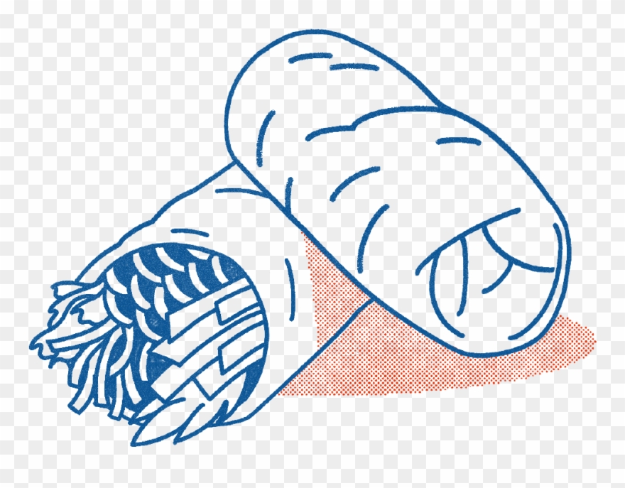 Rice Paper Rolls Clipart