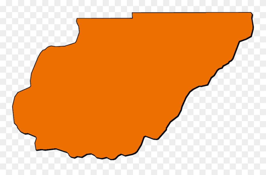 A Collection Of Simplified Outline Maps Of Union County Clipart