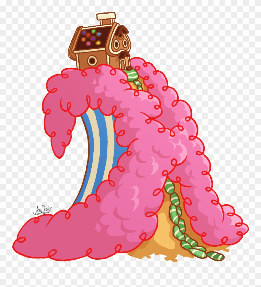 Candy Floss Hill Final - Floss Clipart