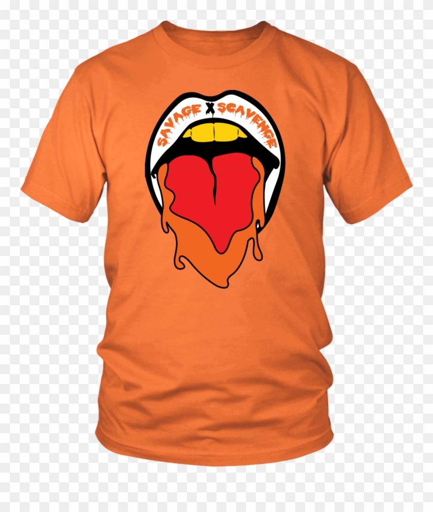 Sxs Candy Corn Tongue Shirt - Purple Shirt Brain Clipart