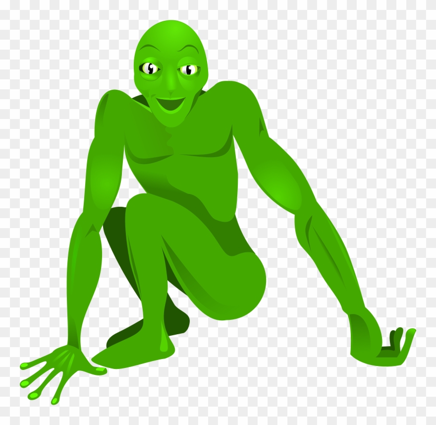 Transparent Martian Clipart