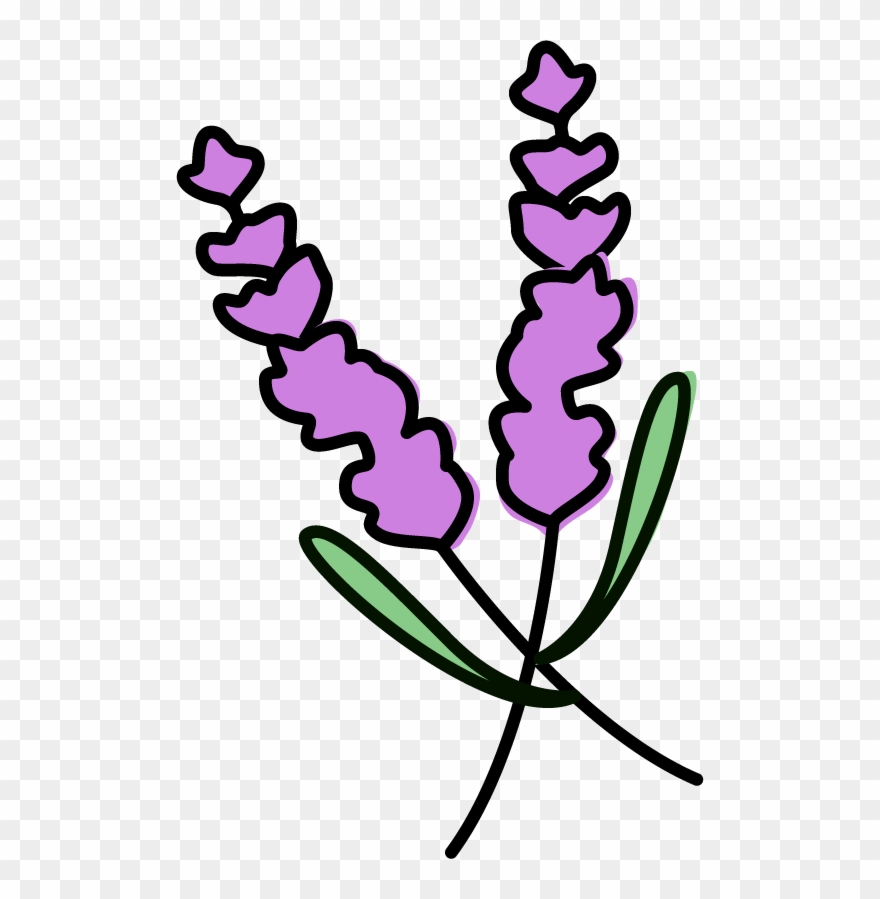 Organic Lavender Ice Cream Clipart