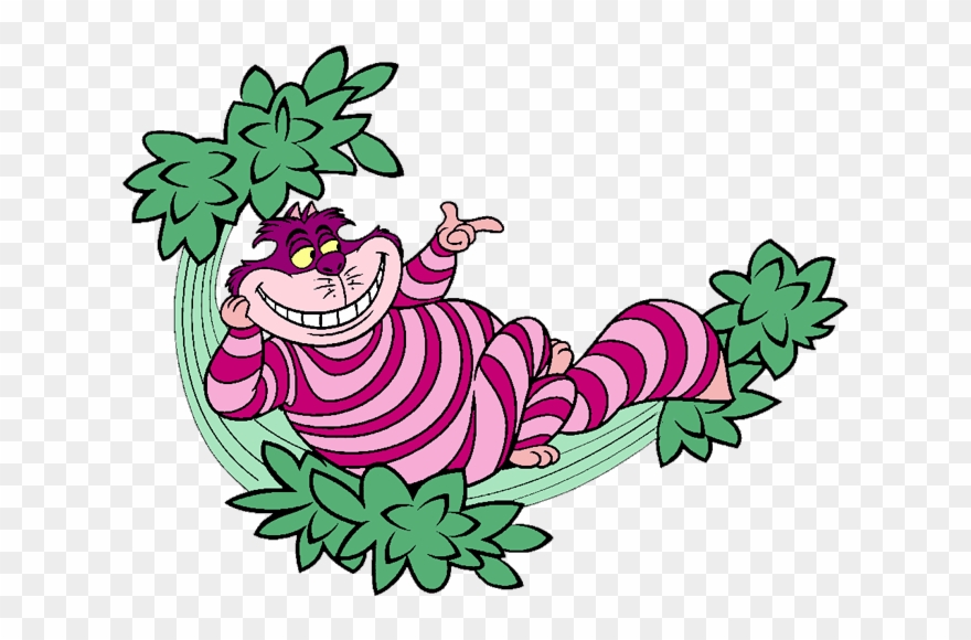 The Cheshire Cat Clip Art Disney Clip Art Galore - Alice In Wonderland Alice Be The Character Apron - Png Download