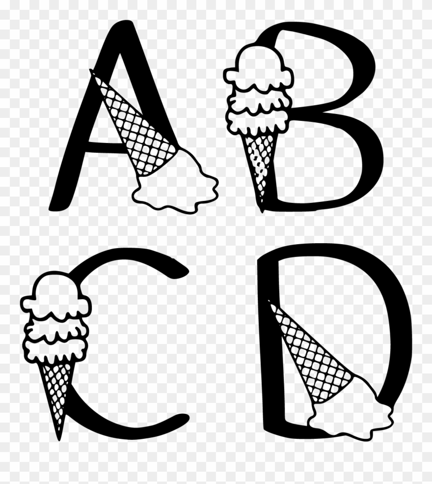 Ks Ice Cream Party Ks Ice Cream Party - Typeface Clipart