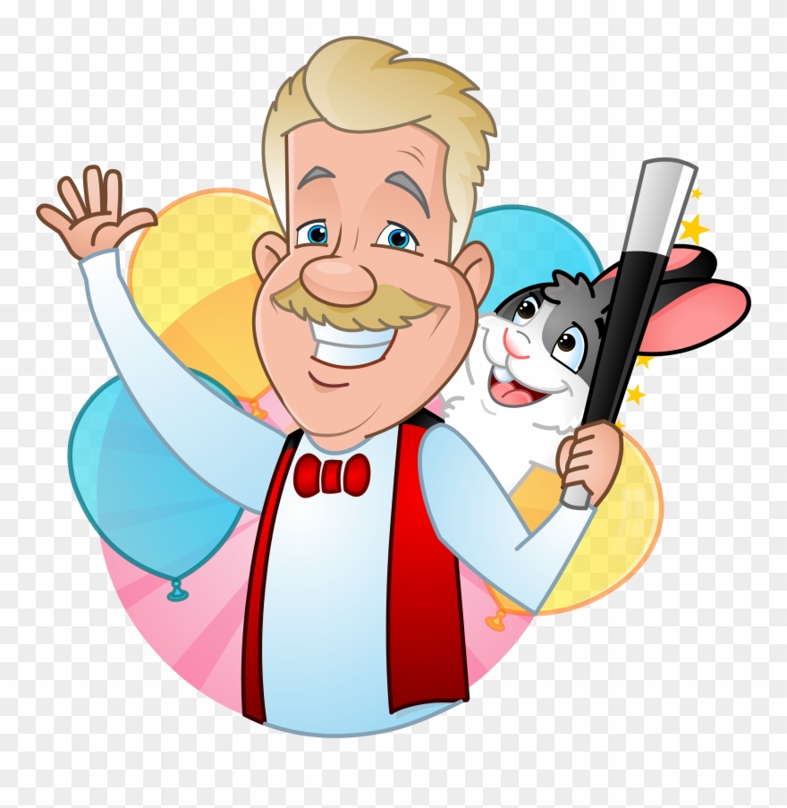 Uncle Bucks Magic Show Clipart