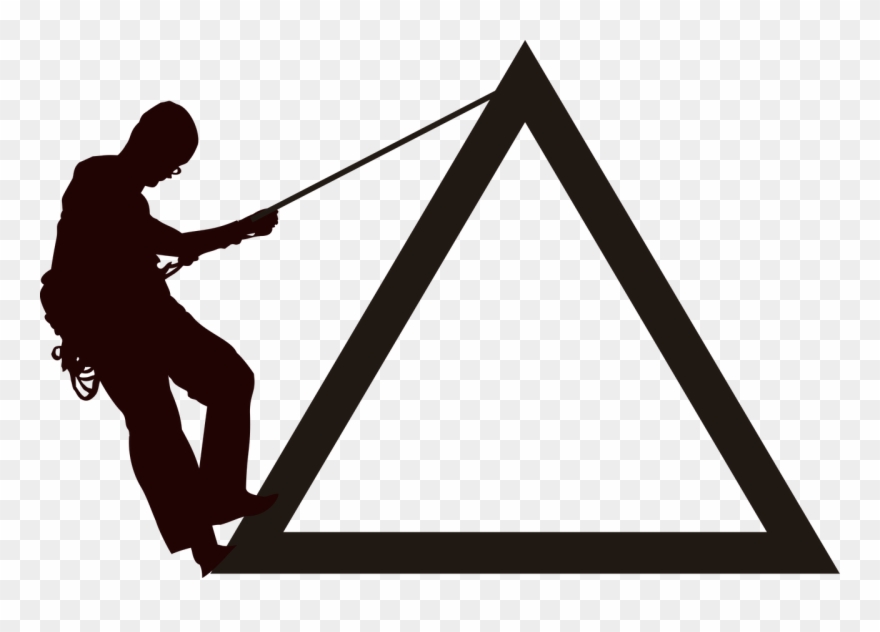 Cliparts Climbing Mountains 1, Buy Clip Art - Logo Pendaki - Png Download