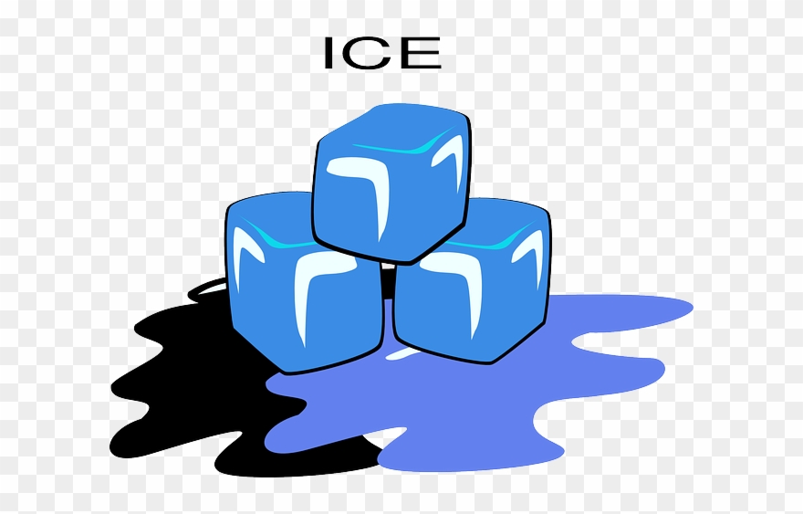 Cube Clipart Cartoon - Cartoon Images Of Ice - Png Download
