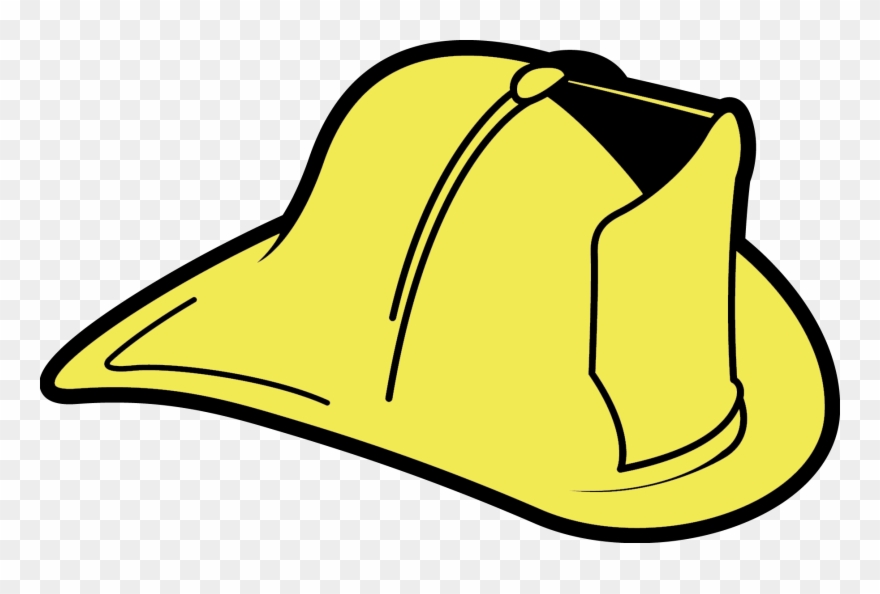 Firefighter Hat Front Panda Free Images Firefighterhatfront - Fireman Hat Clip Art - Png Download