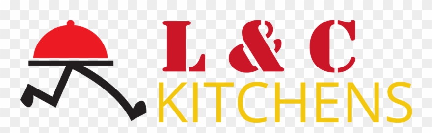 L & C Kitchens - Food Delivery Service Logo Clipart