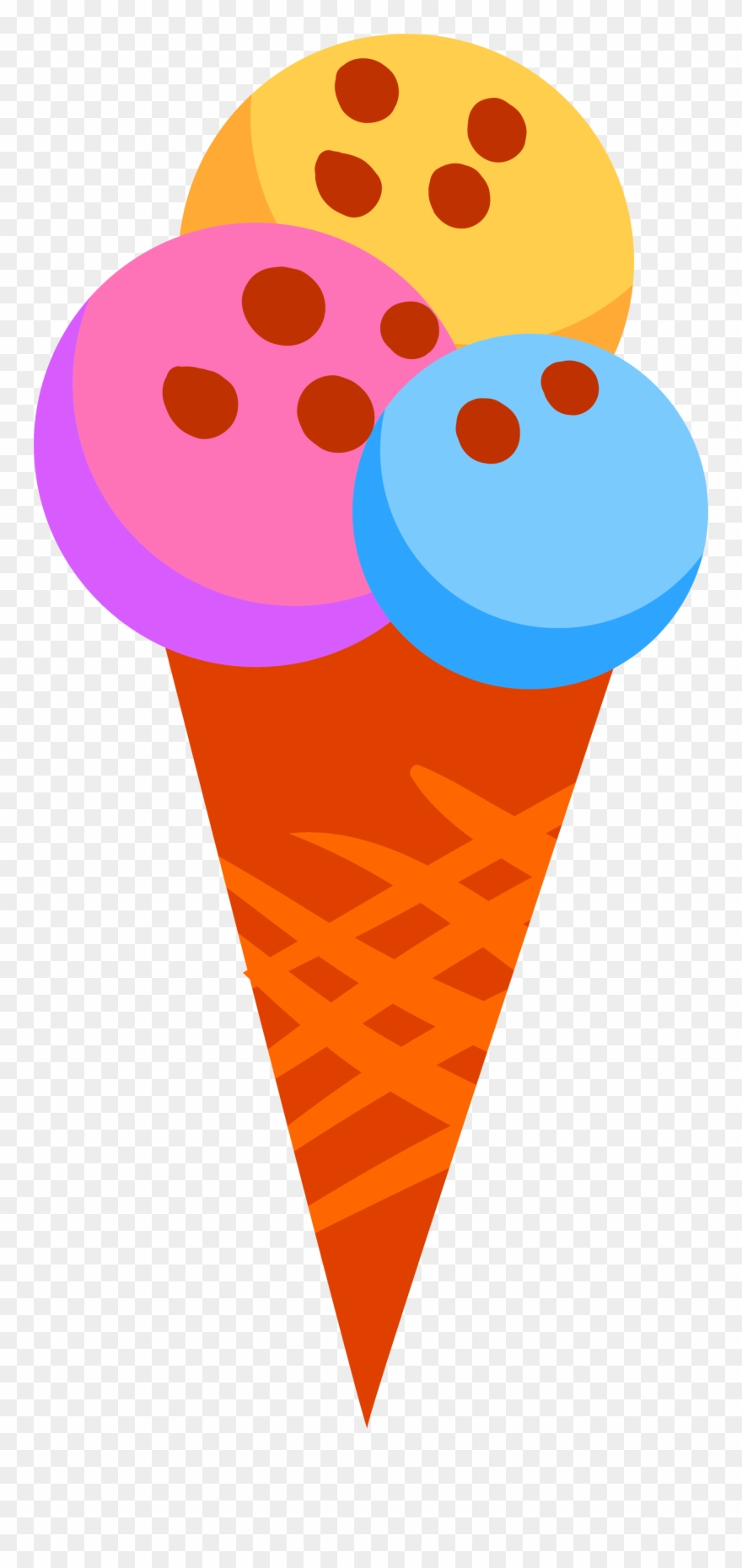 Cone Clipart Cartoonice - Drawing - Png Download