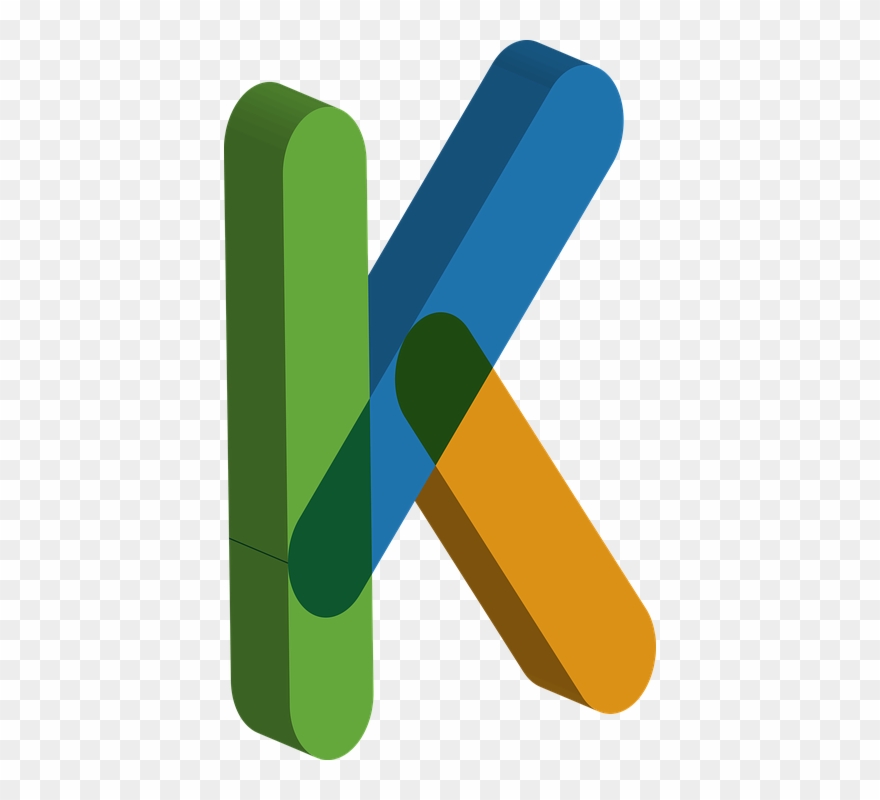 3d Shape Clipart 21, Buy Clip Art - Letra K 3d Png Transparent Png