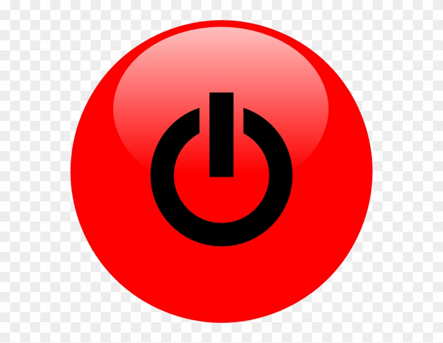 Black Red Msn Icons - Power Red Clipart