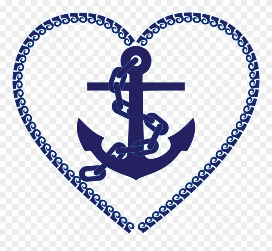 Anchor Heart Png Clipart