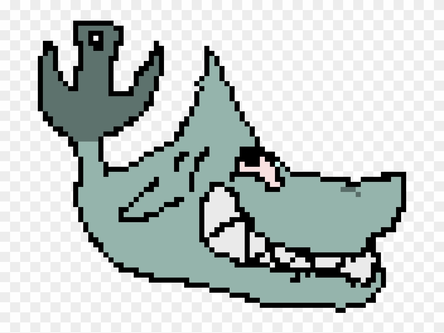 Anchor Shark Clipart
