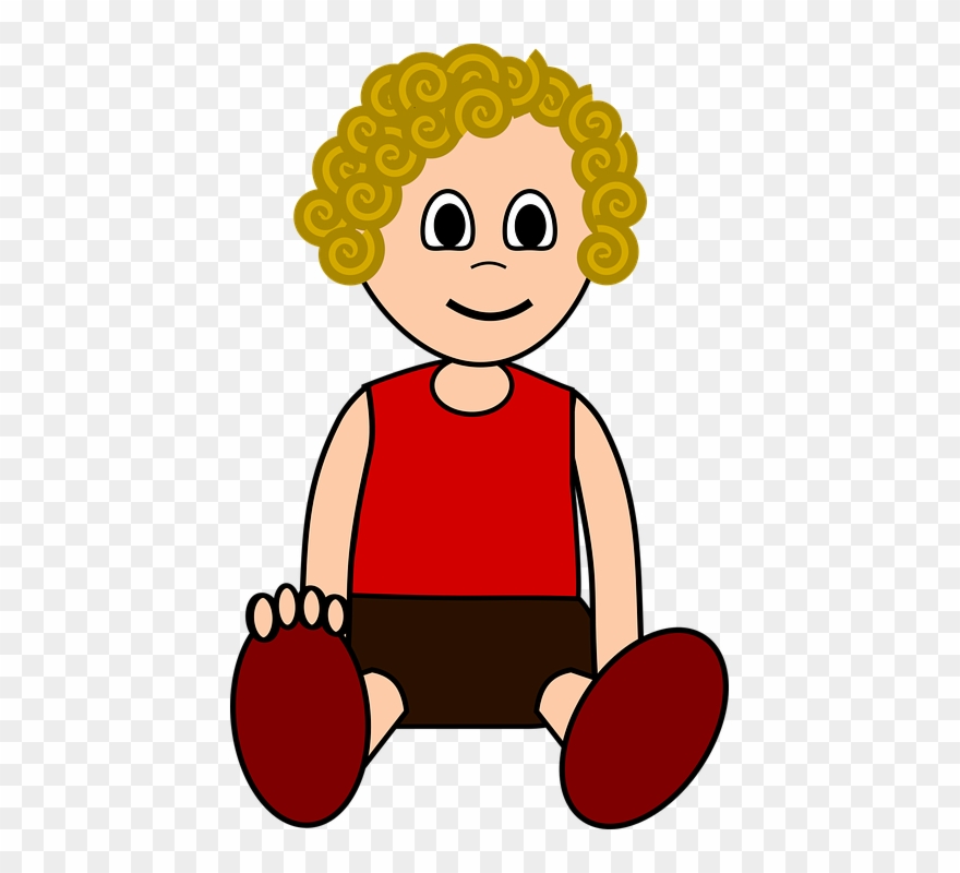 Cowgirl Baby Cliparts 17, Buy Clip Art - Kid Sitting Cartoon - Png Download