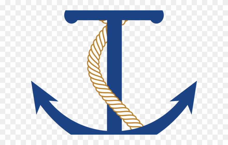 Marina Clipart Anchor Rope - Anchors With Rope Png Transparent Png