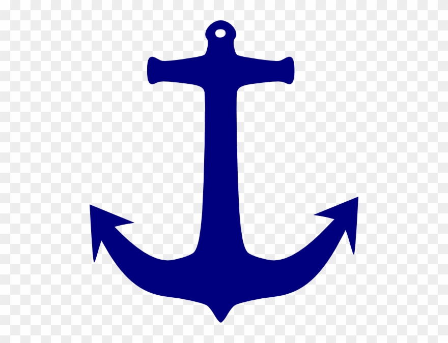 Navy Anchor Clip Art - Png Download
