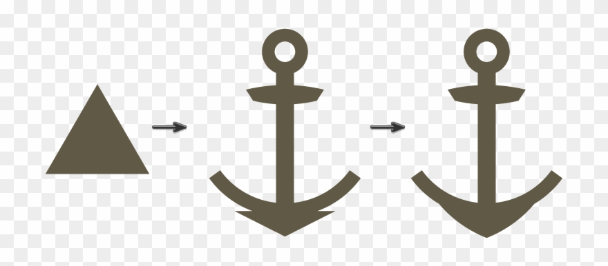 How To Create A Floral Anchor Illustration - Emblem Clipart