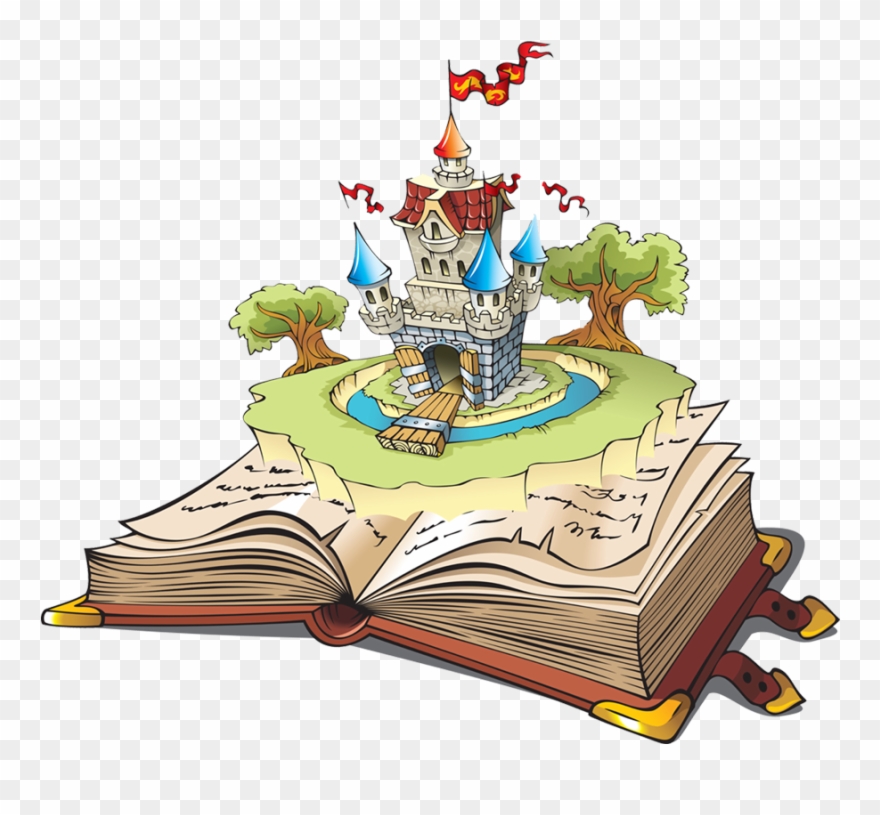 Approfondisco Questo Argomento Un Pò Come Lo Studioso - Storybook Village: Fabulous Fairy Tales Coloring Book Clipart