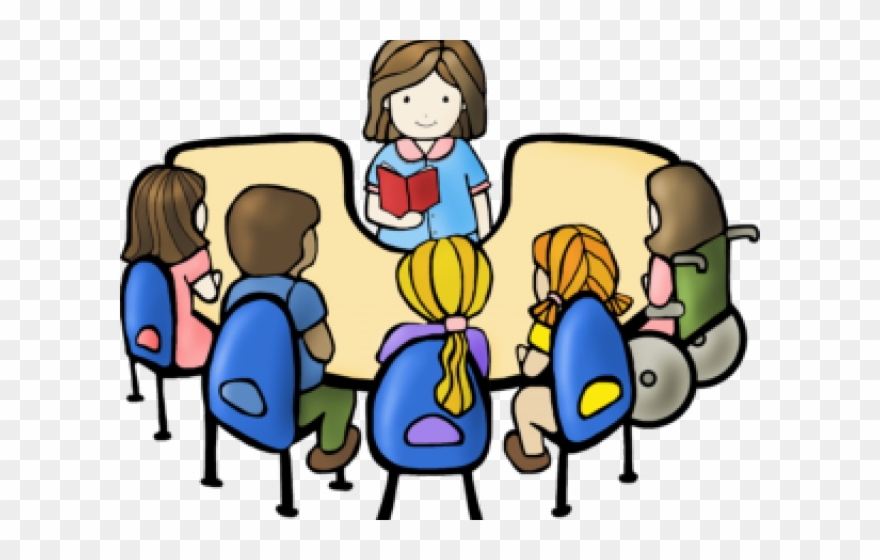 Png Royalty Free Library Group Reading Clipart - Transparent Background Student Clipart