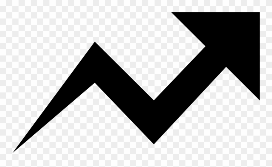 Arrow, Down, Download, Up, Up Arrow Icon - Graph Arrow Going Up Png Clipart