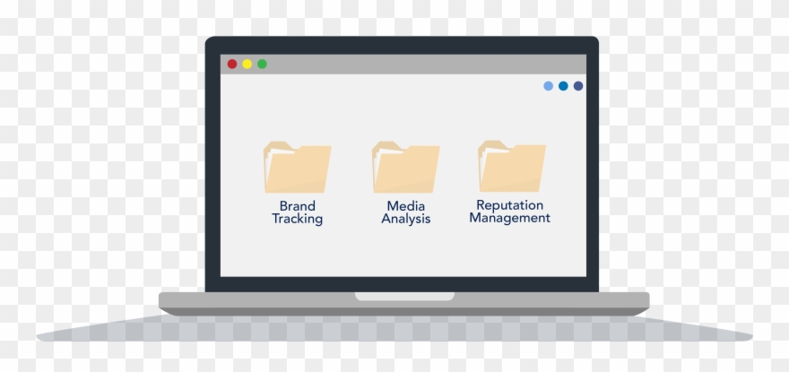 Laptop - Media Intelligence Clipart