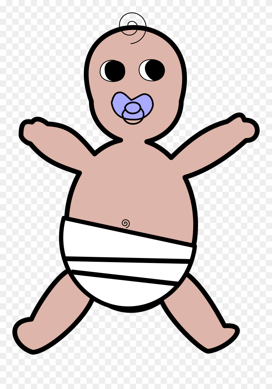 Baby Pacifier Cliparts 25, Buy Clip Art - Infant - Png Download