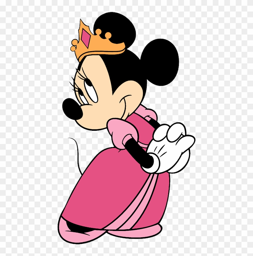 Minnie Mouse Clip Art - Colour Pages Minnie Mouse - Png Download