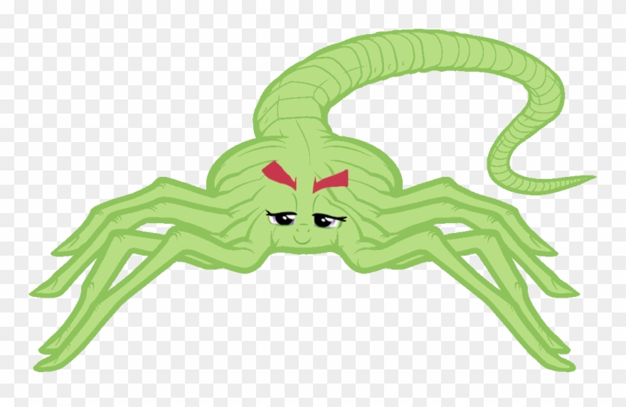 Alien, Alien , Badumsquish Approved, Facehugger, Lidded - Cartoon Transparent Background Alien Clipart