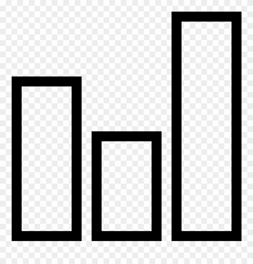 Polar Clipart Bar - Chart Icon Png White Transparent Png