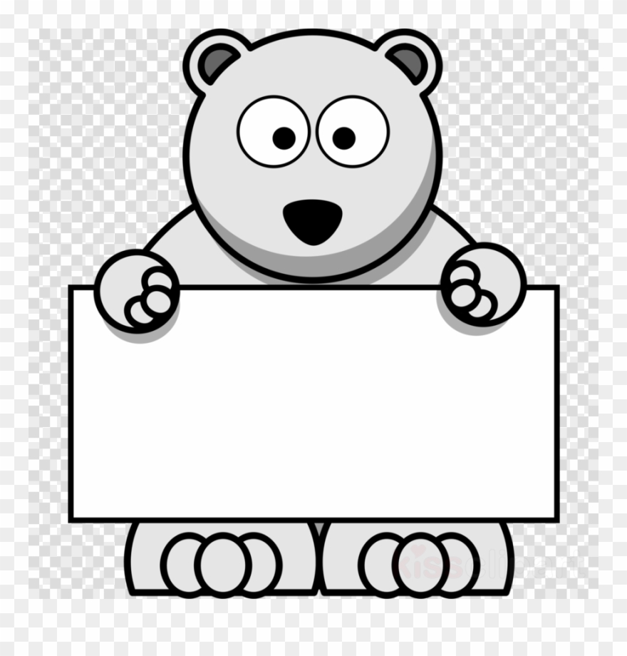 Cartoon Polar Bear Clipart Polar Bear Clip Art - Png Clipart Polar Bear Png Transparent Png