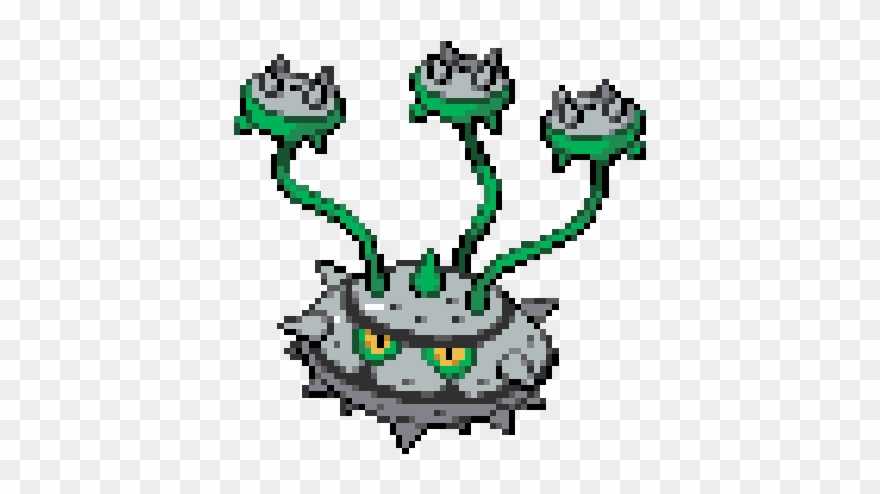 11 Kb Gif - Ferrothorn Gen 5 Sprite Clipart