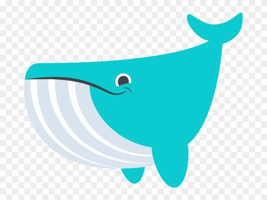 Blue Whale Clipart 16, Buy Clip Art - Whale Icon - Png Download